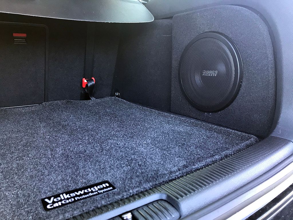 FS VW Jetta Sportwagen Custom Subwoofer Enclosure VW Vortex